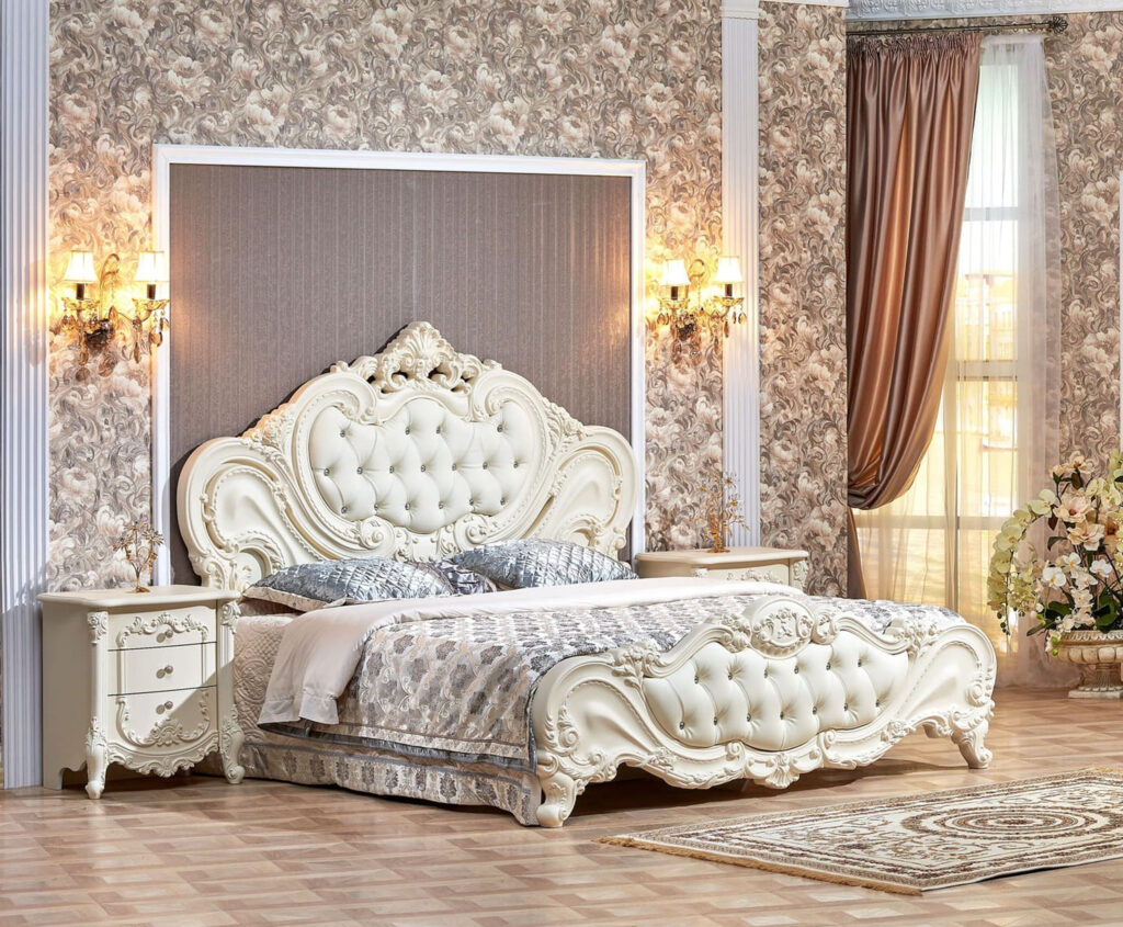Классическая спальня Элиза Люкс крем